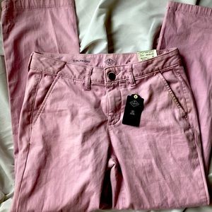 Pink Straight Leg Slimming Adorable Pants sz 4